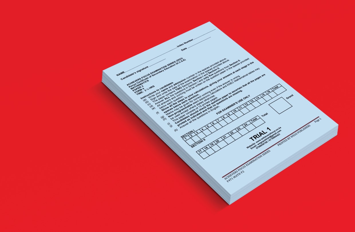 Achievers Focus Exam